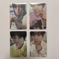 NCTWISH poppopアルバム封入トレカ mu-mo特典 ユウシ4枚セット