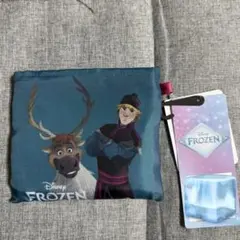 新品 アナと雪の女王 エコバッグ クリストフ スヴェン アナ雪 ディズニー