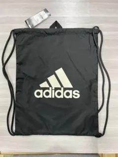 アディダス　ロゴジムバッグ/ブラック