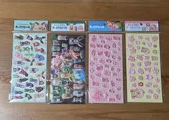 ■こびとづかん　ぷっくりシール　4種セット　　 未開封・新品