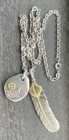 ☆期間限定☆【新品】HARPO DOUBLE FEATHER ネックレス BIG - メルカリ