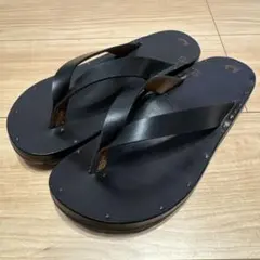 JELADO ジェラード Makers メーカーズ レザーサンダル 馬革 黒 9