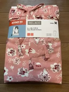 新品未使用！★ ユニクロ　レーヨン　リラコ　M　ピンク　ムーミン★