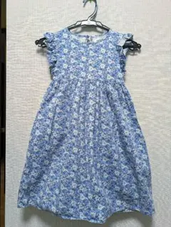 花柄ノースリーブワンピース 120cm