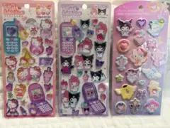 【正規品】平成はっぴーフォン　ジュエルマシュマロステッカーズ