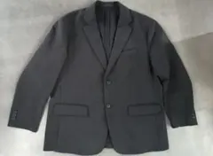 感動ジャケット　カスタムオーダー　ウールライク　ブラック　XXL