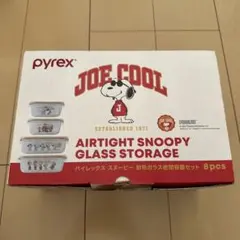 パイレックス スヌーピー耐熱ガラス密閉容器セット 新品未使用 JOE