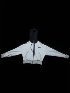 DIESEL SPORT フード付きパーカー グレー/ブラック