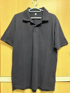 GU ポロシャツ ネイビー Lサイズ