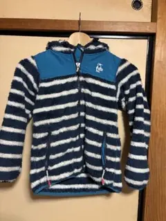 CHUMS Kids XL フリースジャケット ストライプ