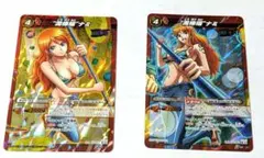 【希少・美品】ミラバト ワンピース泥棒猫 ナミ P OP 41 プロモ 2枚 希少・美品】ミラバト ワンピース泥棒猫 ナミ P OP 41 プロモ 2枚