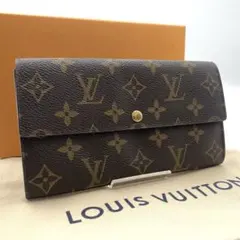 ルイヴィトン モノグラム ポシェットポルトモネクレディ 長財布 M61723