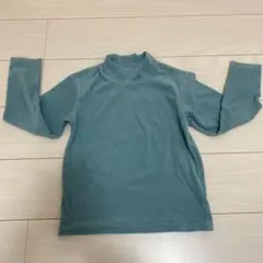 リブフリースハイネックTシャツ　130 ユニクロ