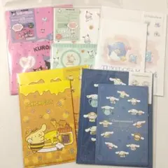 サンリオキャラクターズ　レターセット　５種類　まとめ売り
