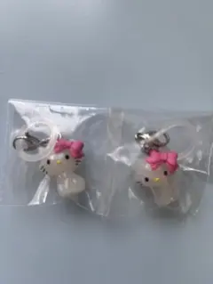 ハローキティ めじるしアクセサリー　 チャミー2個セット