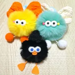 ふわふわおめかし りぼんちゃん ふわふわキーホルダー　マスコット