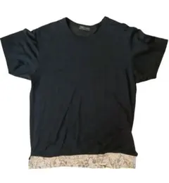 青山本店限定 コムデギャルソンロゴデザインTシャツ 黒 XL新品未使用 青山本店限定 コムデギャルソンロゴデザインTシャツ 黒 XL新品未使用