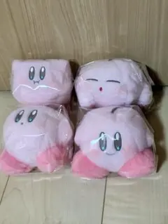 星のカービィ 羊毛フェルト風マスコット 4種セット