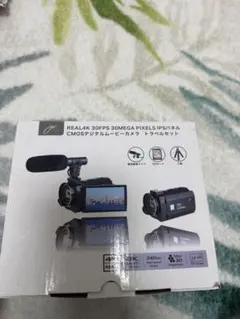 REAL4K デジタルムービーカメラ トラベルセット 本体 - メルカリ