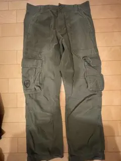 Quiksilver カーゴパンツ 34 オリーブ ミリタリー Y2K ワイドのサムネイル