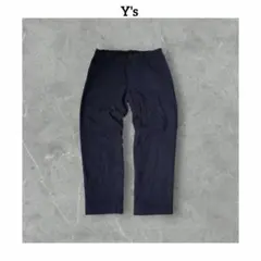 Y's ワイズ ヨウジヤマモト 綿100% 裏キュプラ 丈短 アンクルパンツのサムネイル