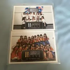 乃木坂46 生写真 11th バスラ No.169/185 3.4期生集合写真