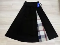 ✨極美品/現行✨ブルーレーベルクレストブリッジ ロングスカート リバーシブル クレストブリッジチェックカラミクロスロングスカート