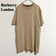 Burberry ベージュ クルーネック Tシャツ　半袖　M シンプル　日本製