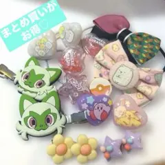 ✿まとめ買い割アリ✿ヘアゴム アクセサリー まとめ売り 10点 セット