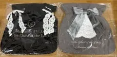 ★ゴースト＆レディMaison de FLEUR コラボバッグ グレイ&フロー★