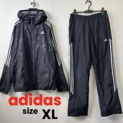 adidas アディダス ナイロン サーモ パーカー パンツ 上下 セットアップ