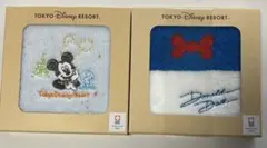 東京ディズニーリゾート ミッキー&ドナルドタオル2個セット