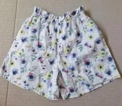 グローバルワーク 花柄キュロットスカート 150cm