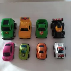 ミニカー チョロQ プルバックカー 8台セット レトロ