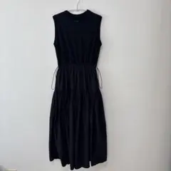 アダムエロペ　 ノースリーブ ロングワンピース