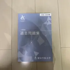 愛知学院大学 過去問題集 一般選抜 2026/2025