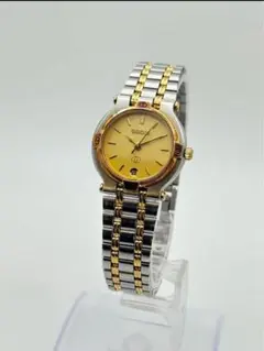 [美品]GUCCI グッチ 9000L 腕時計ゴールド イエロー文字盤 新品電池 Yahoo!オークション -「グッチ時計 (9000l)」の落札相場・落札価格