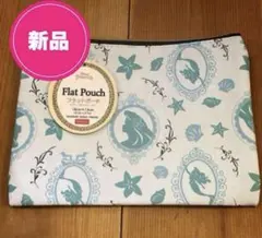 ディズニー プリンセス アリエル フラットポーチ ポーチ 新品