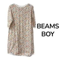 【BEAMS BOY】リバティ ナンシーアン柄 ワンピース　日本製 ビームスのサムネイル