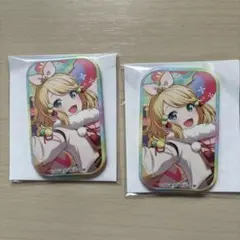 プロセカ スクエア缶バッジ 鏡音リン