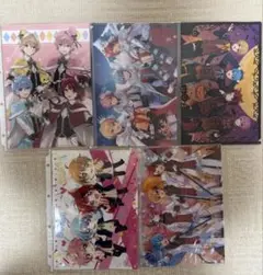 アイドルクリアファイル5枚セット