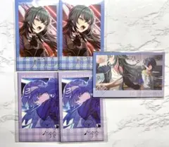 月村手毬 秦谷美鈴 花海咲季 花海佑芽 Wフォトカード 学マス