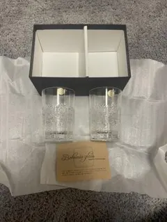 ボヘミアングラス 2個セット