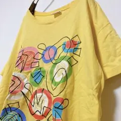 レア 90s 銀タグ USA製 NIKE アート Tシャツ カットソー