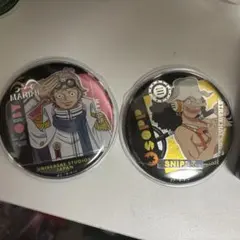 ワンピース USJ 2024 缶バッジ コビー　ウソップ