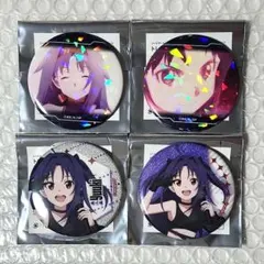 SAO ソードアート・オンライン カラ鉄 缶バッジ ユウキ 4点