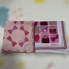 FURLA ハンカチ 2枚セット
