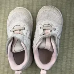 Nike ベビーシューズ ホワイト/ピンク