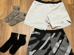 Reebok リーボック　トレーニングパンツ　ソックス