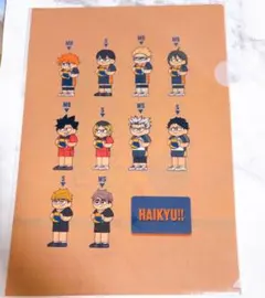 【未開封】ハイキュー!!プラザ 集合 ジロリ A4クリアファイル